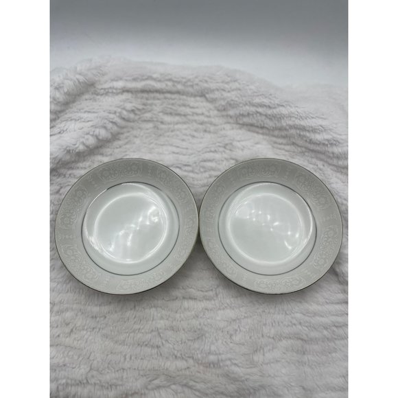 Royal Song Bridal Lace 6" Small Bowl/Dish Set of Two - Picture 1 of 8